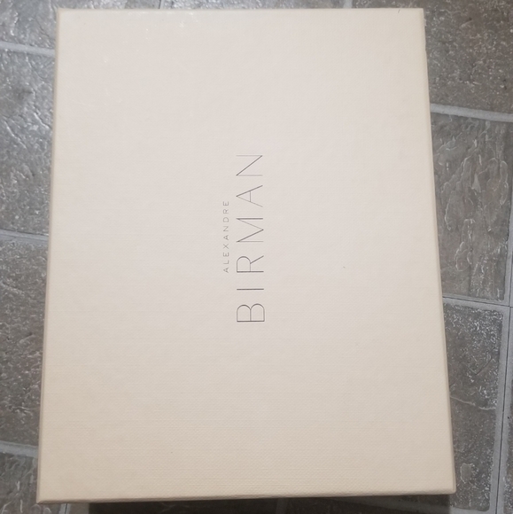 Alexandre Birman Clarita rabbit fur blue sandals - Picture 4 of 15